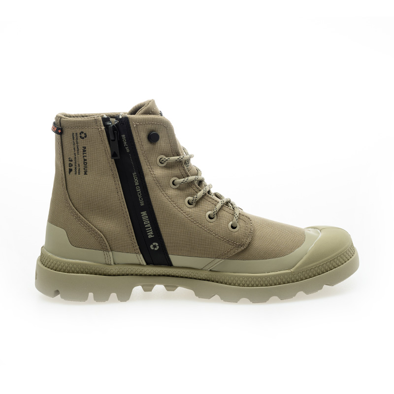 Shop 팔라디움 팜파 RCYL LT+WP+지퍼 부츠 74066-377