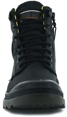 Palladium Pampa Sc Recycle WP+ High 'Black Waterproof Canvas' 76869-008-M Shop Palladium Pampa Sc Recycle WP+ High 'Black Waterproof Canvas' 76869-008-M