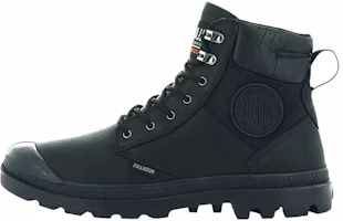 Palladium Pampa Shield WP+ Lth High 'Military Green' 76844-008-M Palladium Pampa Shield WP+ Lth High 'Military Green' 76844-008-M