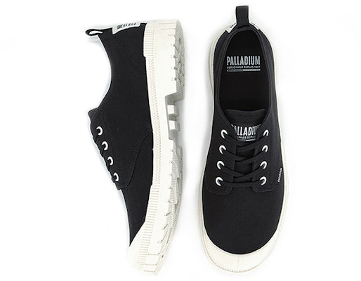 Palladium Pampa SP20 'Simple Pure Color Low-top Canvas Shoe Black' 76837-016-M Shop Palladium Pampa SP20 'Simple Pure Color Low-top Canvas Shoe Black' 76837-016-M