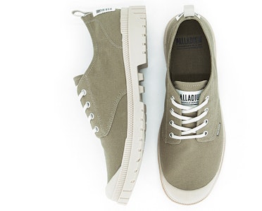 Palladium Pampa SP20 ''Hijau Gelap Low-Top Warna Tulen'' 76837-308-M Shop Palladium Pampa SP20 ''Hijau Gelap Low-Top Warna Tulen'' 76837-308-M