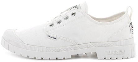 Palladium Pampa SP20 'Solid Color Low-Top Canvas White' 76837-116-M Palladium Pampa SP20 'Solid Color Low-Top Canvas White' 76837-116-M