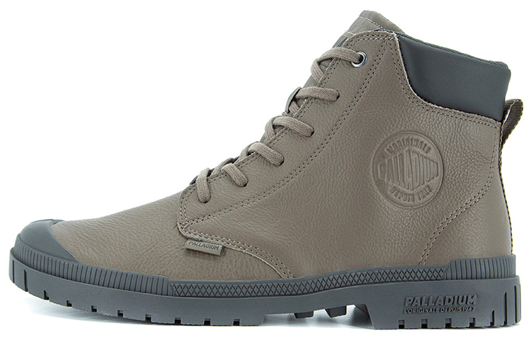 Palladium Pampa Sp20 Cuff Leather 'Walnut' 77236-243-M