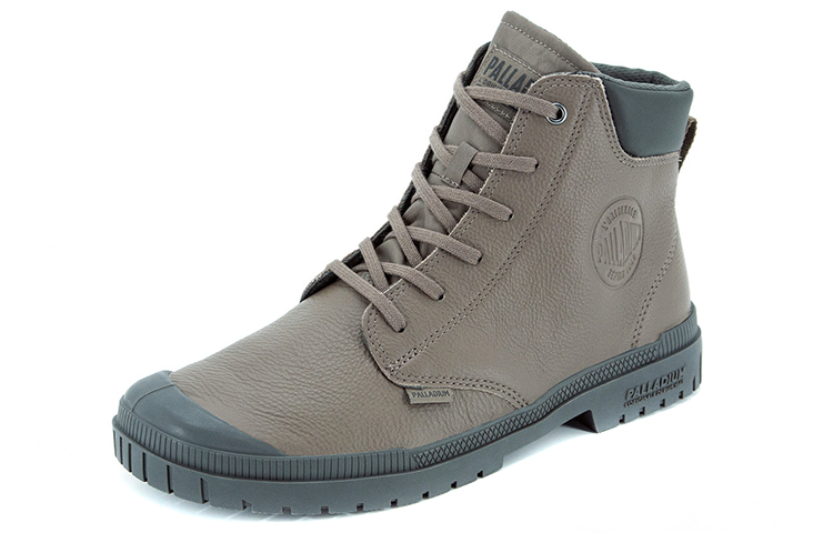 Shop Palladium Pampa Sp20 Cuff Leather ''Walnut'' Kulit Coklat. 77236-243-M