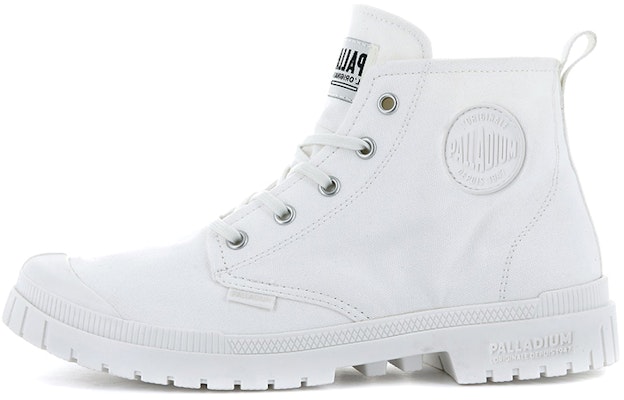 Palladium Pampa SP20 Hi Canvas 'White' 76838-116-M Buy Palladium Pampa SP20 Hi Canvas 'White' 76838-116-M