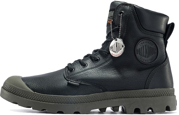 Palladium Pampa Sport Cuff WPL 'Black Litchi Texture' 76112-008-M Buy Palladium Pampa Sport Cuff WPL 'Black Litchi Texture' 76112-008-M