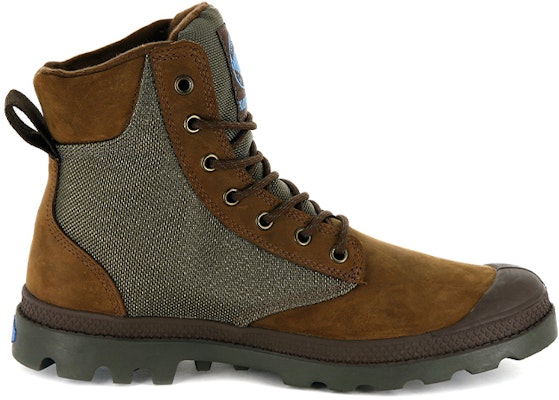Palladium Pampa Sport Cuff Wpn 'Brown Green' 73234-207-M Order Palladium Pampa Sport Cuff Wpn 'Brown Green' 73234-207-M
