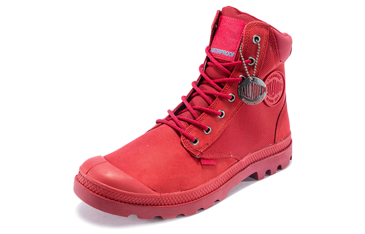 Order Palladium Pampa Sport Cuff WPN 'Red Fashion' Sepatu Boot Merah Fashion. 73234-653-M