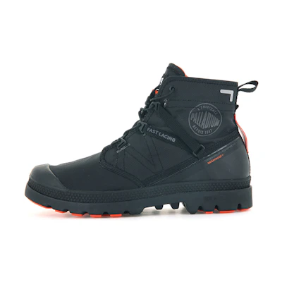 Palladium Pampa Travel Lite 'Black Waterproof High-Top Outdoor'