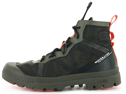 Palladium Pampa Travel Lite High-Top 'Verde Militar' 77373-325-M Buy Palladium Pampa Travel Lite High-Top 'Verde Militar' 77373-325-M