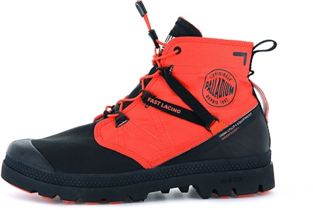 パラディウム パンパ トラベル ライト ハイカット アウトドア 'レッド ブラック' 77238-651-M Buy パラディウム パンパ トラベル ライト ハイカット アウトドア 'レッド ブラック' 77238-651-M