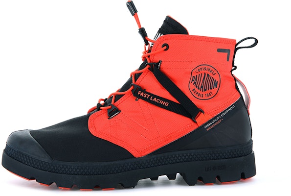 Palladium Pampa Travel Lite High-Top Outdoor 'Red Black' 77238-651-M Buy Palladium Pampa Travel Lite High-Top Outdoor 'Red Black' 77238-651-M