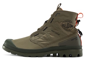 Palladium Pampa Travel Lite High 'Dark Green Canvas' 77039-308-M Palladium Pampa Travel Lite High 'Dark Green Canvas' 77039-308-M