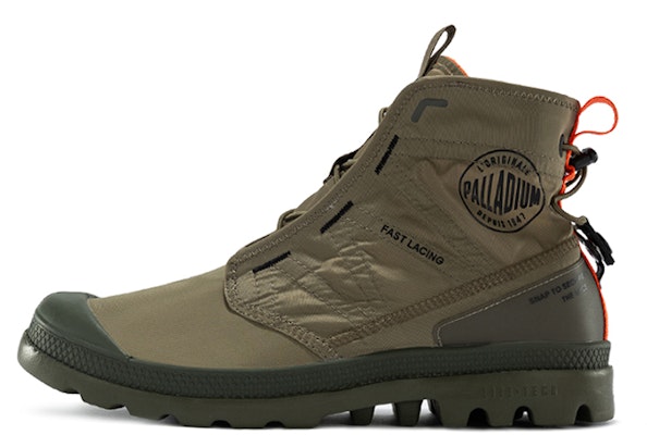 Palladium Pampa Travel Lite High 'Dark Green Canvas' 77039-308-M Buy Palladium Pampa Travel Lite High 'Dark Green Canvas' 77039-308-M