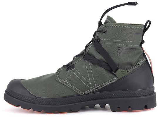 Palladium Pampa Travel Lite High 'Green Black' 77238-309-M Buy Palladium Pampa Travel Lite High 'Green Black' 77238-309-M