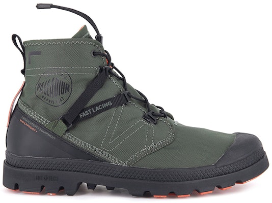 Palladium Pampa Travel Lite High 'Green Black' 77238-309-M Order Palladium Pampa Travel Lite High 'Green Black' 77238-309-M