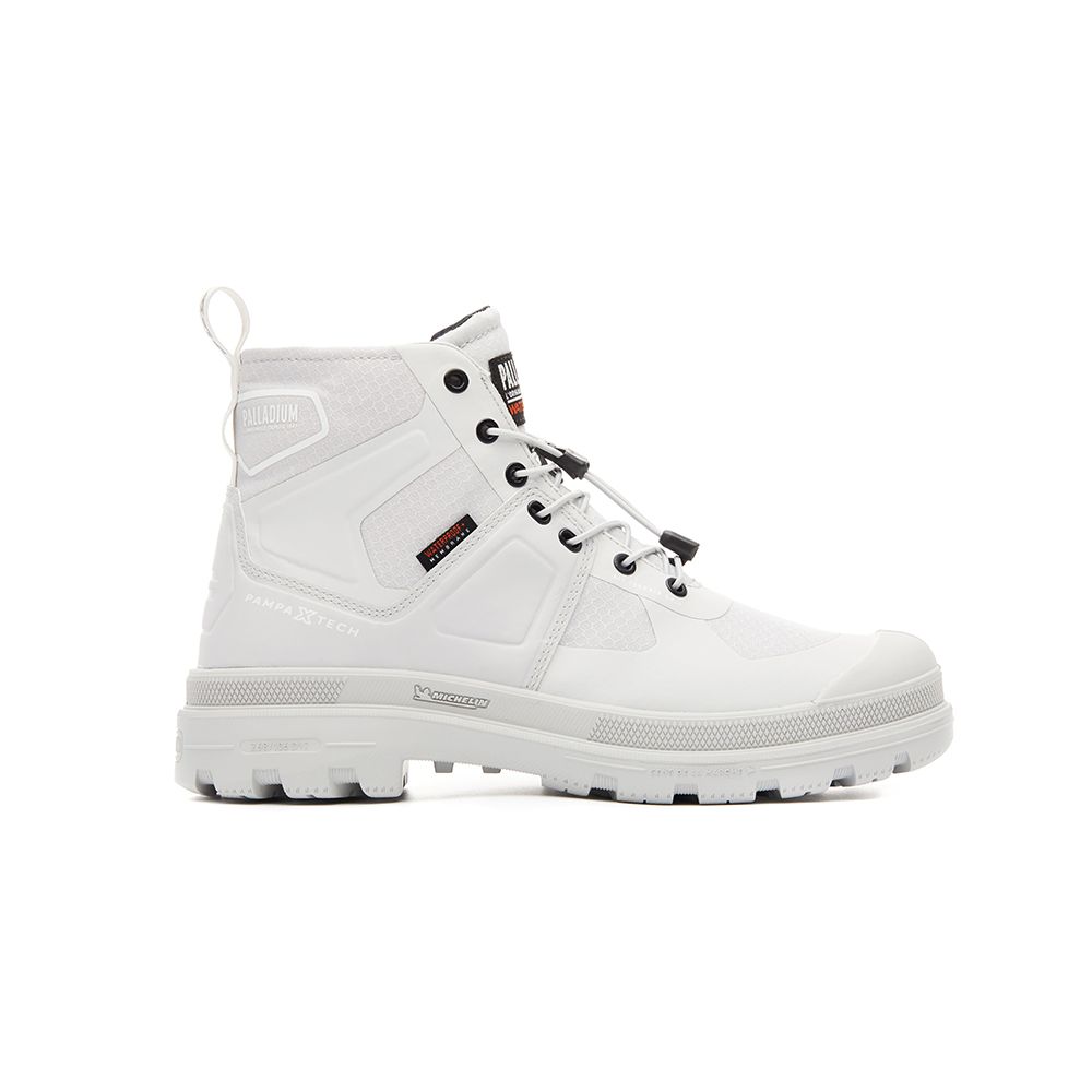 Palladium PAMPA X Tech EXP WP+ Casual Shoes Flint Gray 74067056