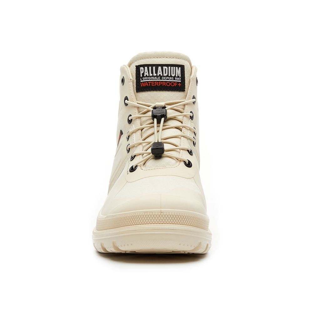 Shop Palladium PAMPA X TECH EXP WP+ Stivali Impermeabili Beige 74067210