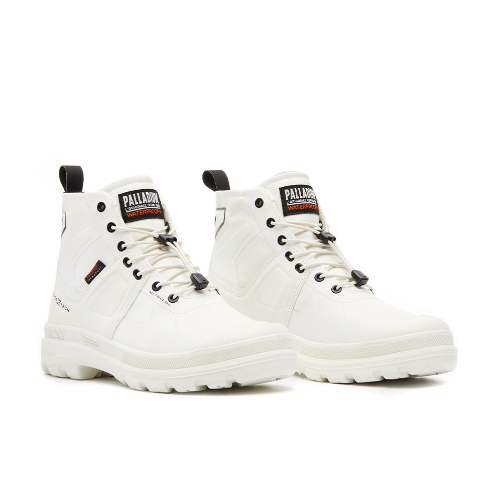 Purchase Palladium PAMPA X TECH EXP WP+ 防水白色靴子 74067116