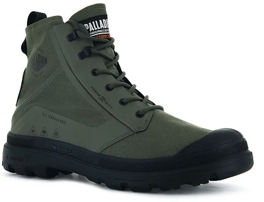 Palladium PAMPA X TECH WP+ Casual Shoes Army Green 77040309 Order Palladium PAMPA X TECH WP+ Casual Shoes Army Green 77040309