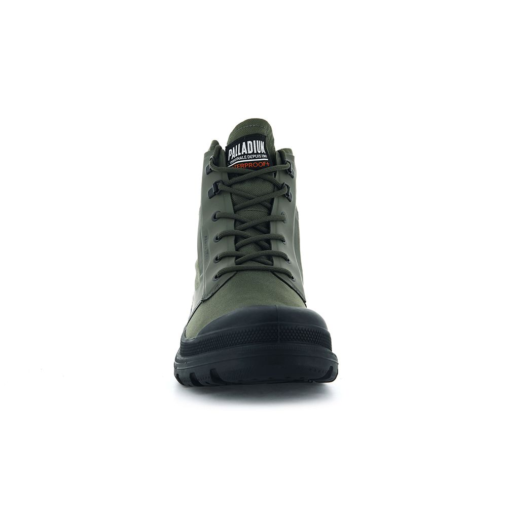 Lookbook Palladium PAMPA X TECH WP+ Casual Shoes Army Green 77040309