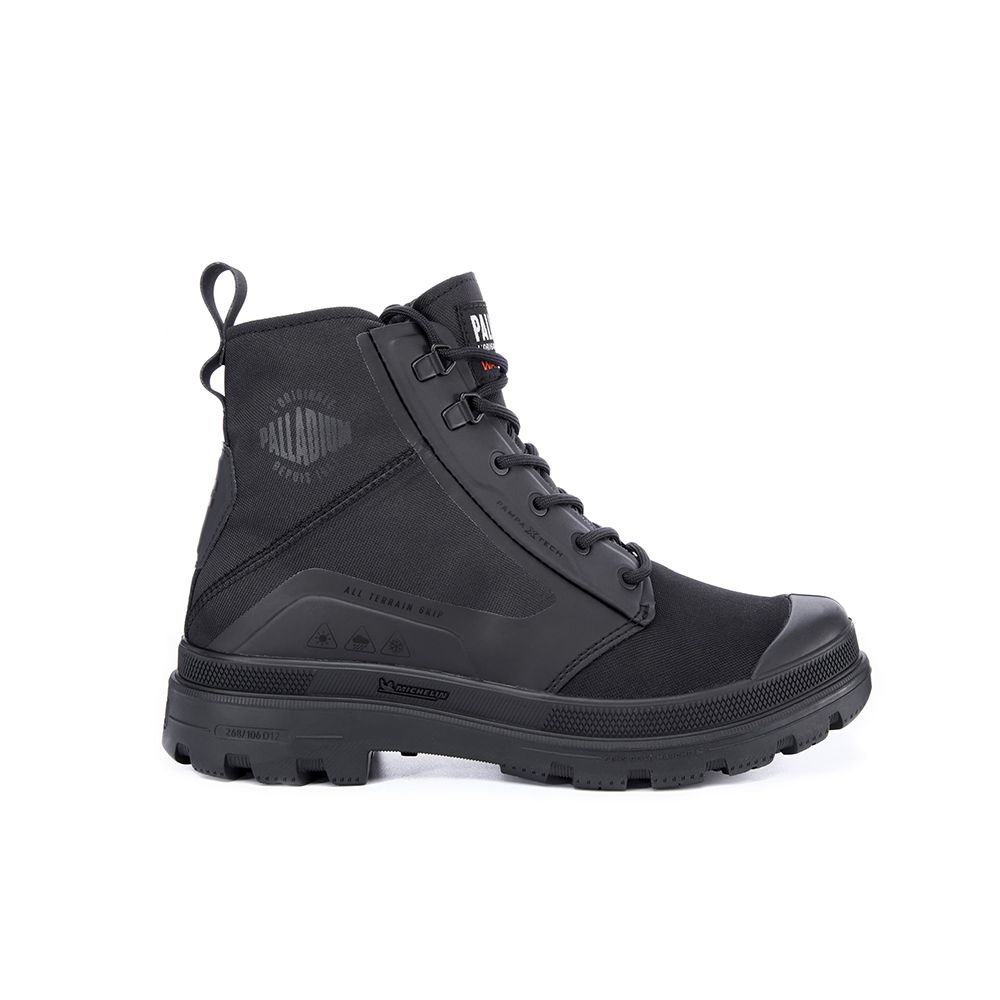 Palladium PAMPA X TECH WP+ Casual Shoes Black 77040008