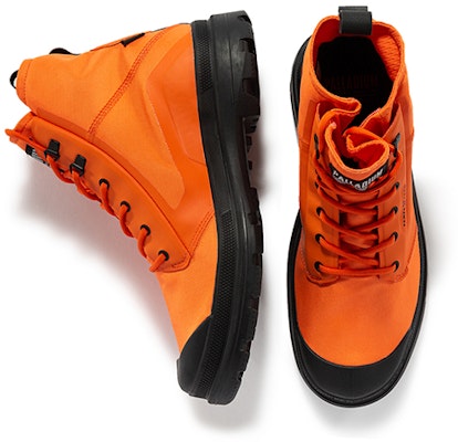 Palladium Pampa X Tech WP+ High 'Fire Orange' 07040-651-M Shop Palladium Pampa X Tech WP+ High 'Fire Orange' 07040-651-M