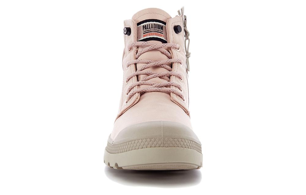Order Palladium Rcycl LT+WP Mid 'Rose Pink' Sepatu Boot Wanita Warna Pink Rose. 77037-629