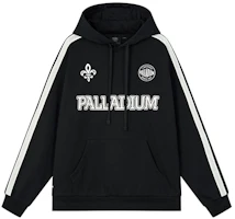 PALLADIUM Retro Colorblock Logo Print Hoodie Unisex Pullover 1010449 PALLADIUM Retro Colorblock Logo Print Hoodie Unisex Pullover 1010449