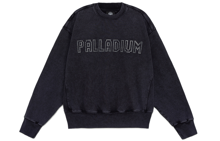 PALLADIUM Retro Washed Unisex Crewneck Sweatshirt Night Blue 177464-438
