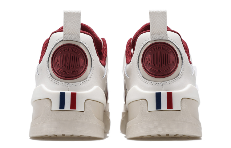 Purchase パラディウムスケート「レトロカジュアルホワイトレッド」08772-110-M 08772-110-M