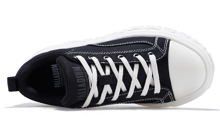 Lookbook パラディウム スケートロー 黒白 (Paradiumu Suke-toro Kuro Shiro) 08760-003-M