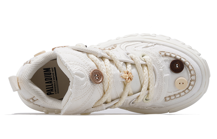 Shop Palladium 威士忌色滑板鞋 Pallanote '米色' 79021-192-M 79021-192-M