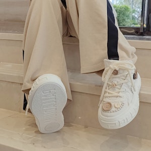 Palladium Skate Pallanote 'Beige' Sepatu Skateboard Beige 79021-192-M Cheap Palladium Skate Pallanote 'Beige' Sepatu Skateboard Beige 79021-192-M