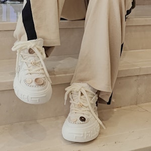 Palladium Skate Pallanote 'Beige' Sepatu Skateboard Beige 79021-192-M 1