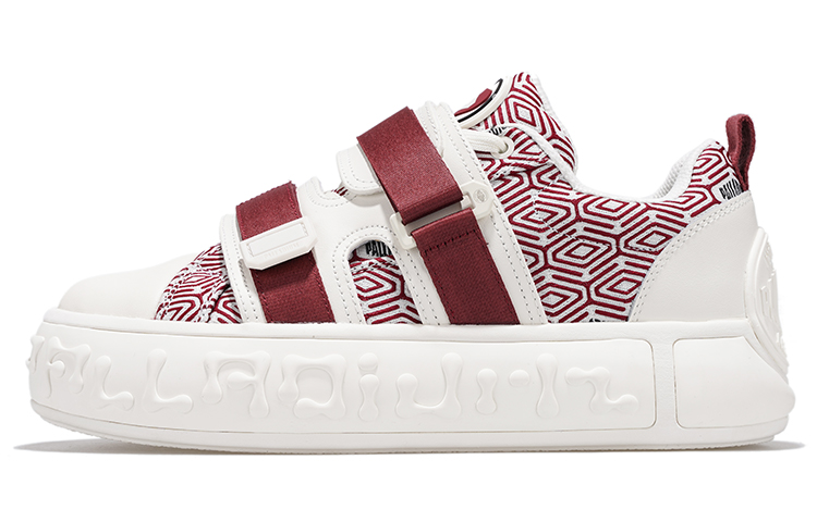 Palladium Skate Pallanote Low 'Burgundy White'