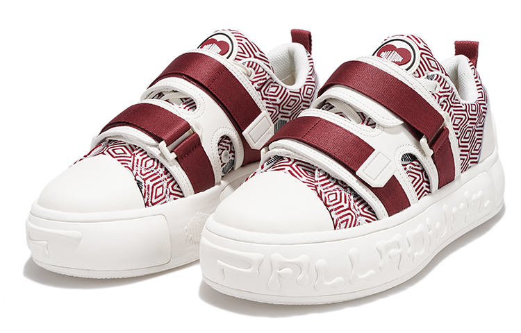 Palladium Skate Pallanote Low 'Burgundy White' 圖 2