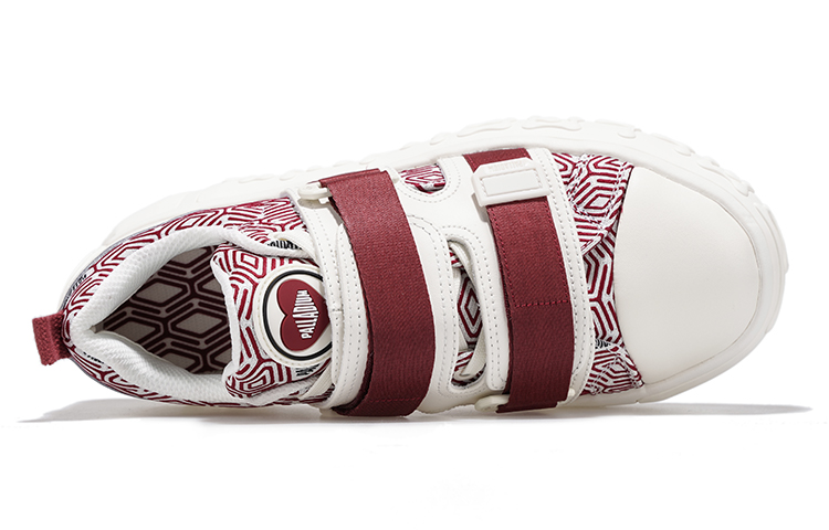 Palladium Skate Pallanote Low 'Burgundy White' 圖 3