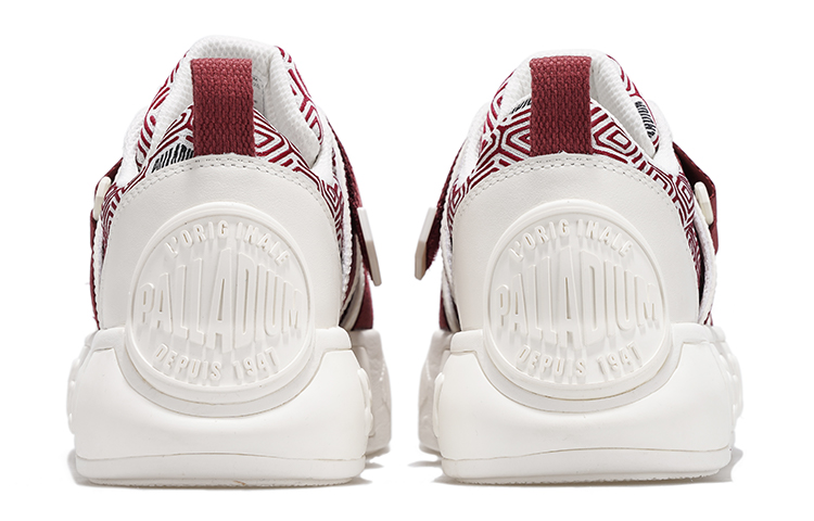 Palladium Skate Pallanote Low 'Burgundy White' 圖 4