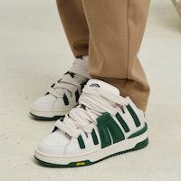 Palladium Skate Thin Low 'Blanco Malvavisco Verde' 08735-115-M Sizing Palladium Skate Thin Low 'Blanco Malvavisco Verde' 08735-115-M