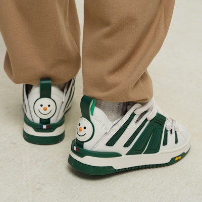 Palladium Skate Thin Low 'Marshmallow White Green' 08735-115-M Cheap Palladium Skate Thin Low 'Marshmallow White Green' 08735-115-M