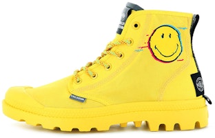 Palladium Smile 2000 x Pampa High 'Unisex Yellow Canvas' 77362-736-M Palladium Smile 2000 x Pampa High 'Unisex Yellow Canvas' 77362-736-M