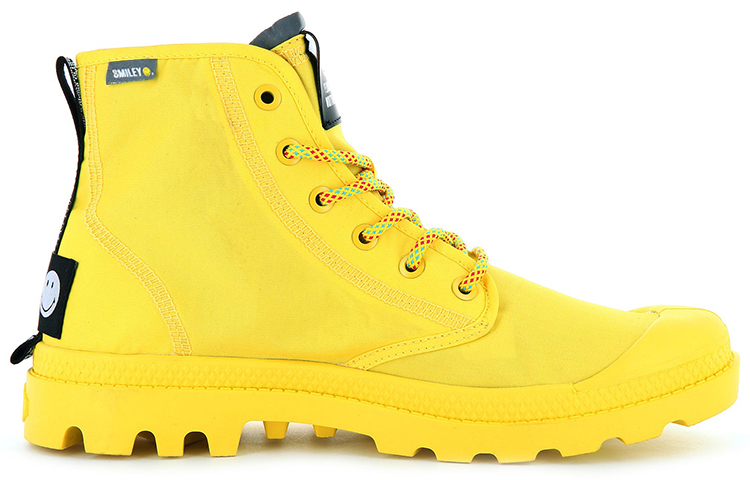 Order Palladium Smile 2000 x Pampa High 'Unisex Lona Amarilla' 77362-736-M