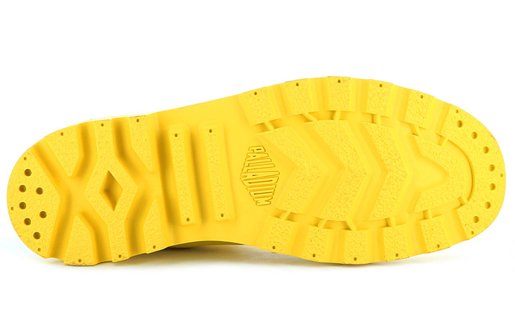 Shop Palladium Smile 2000 x Pampa High 'Unisex Lona Amarilla' 77362-736-M