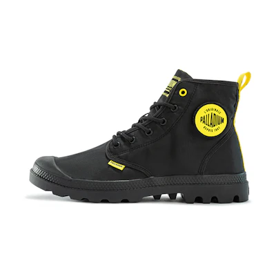 Palladium Smiley High-Top Canvas 'Black'