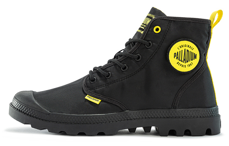 Palladium Smiley x High-Top Canvas 'Black' 77221-010-M