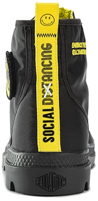 Palladium Smiley x 高帮帆布鞋 '黑色' 77221-010-M Shop Palladium Smiley x 高帮帆布鞋 '黑色' 77221-010-M