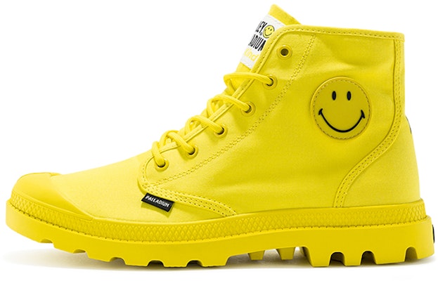 Palladium SMILEY x High-Top Canvas 'Bright Yellow' 77079-736-M Buy Palladium SMILEY x High-Top Canvas 'Bright Yellow' 77079-736-M