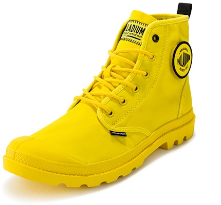 Palladium Smiley x High-Top Canvas 'Vivid Yellow' 77221-736-M Order Palladium Smiley x High-Top Canvas 'Vivid Yellow' 77221-736-M