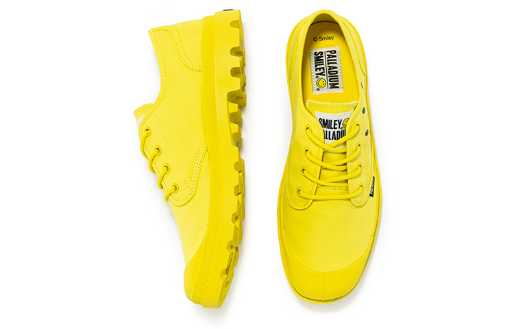 Shop 팔라디움 스마일리 팸파 하이 "비 카인드 - 생동감 있는 노랑" 77080-736-M